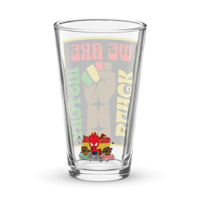 BHMWeAre Shaker pint glass