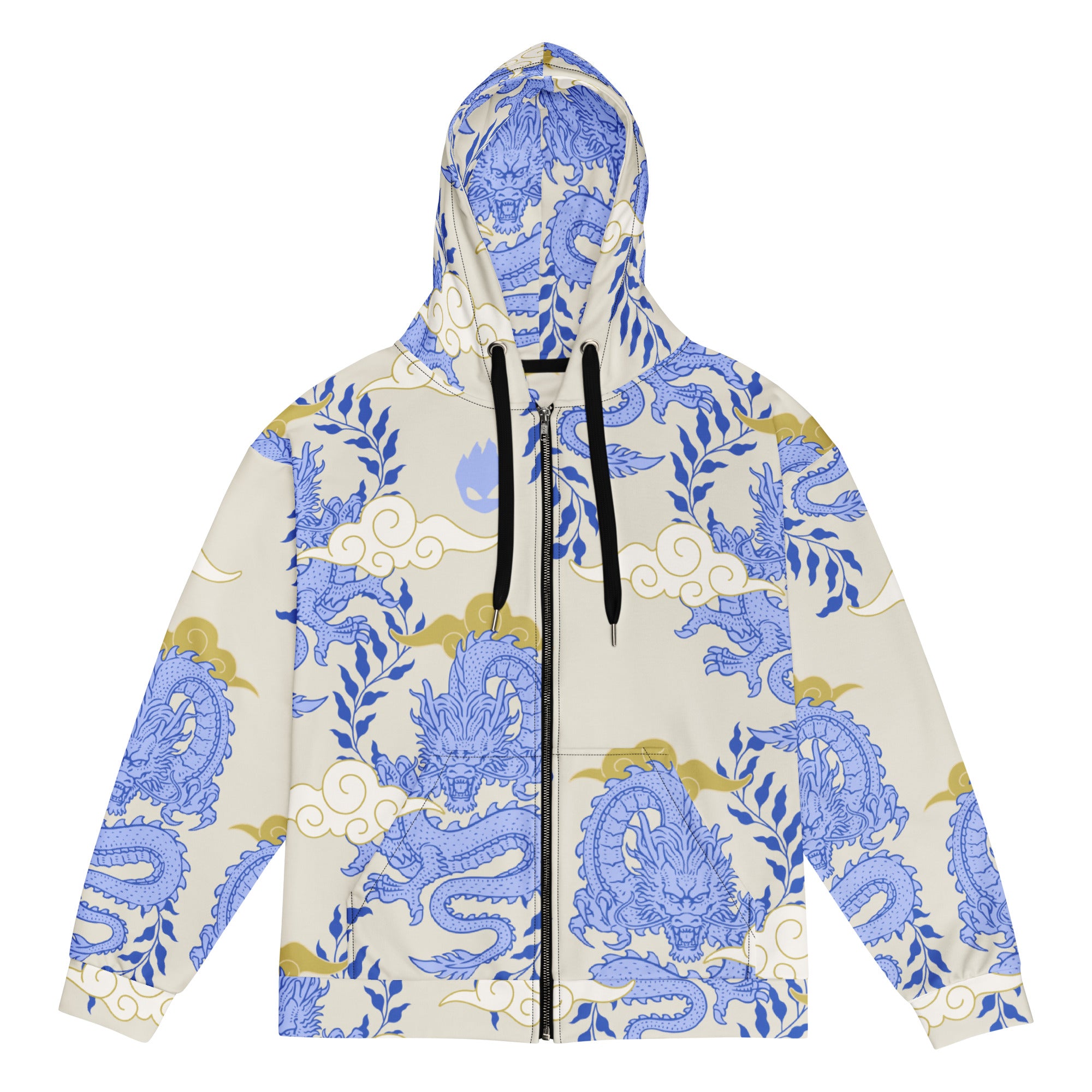Women's All-Over Print Recycled Unisex Zip Hoodie Grapes