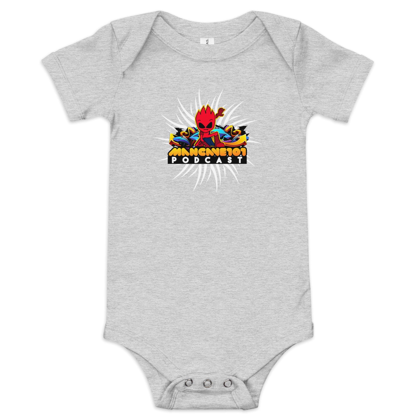 PODCAST Baby short sleeve one piece