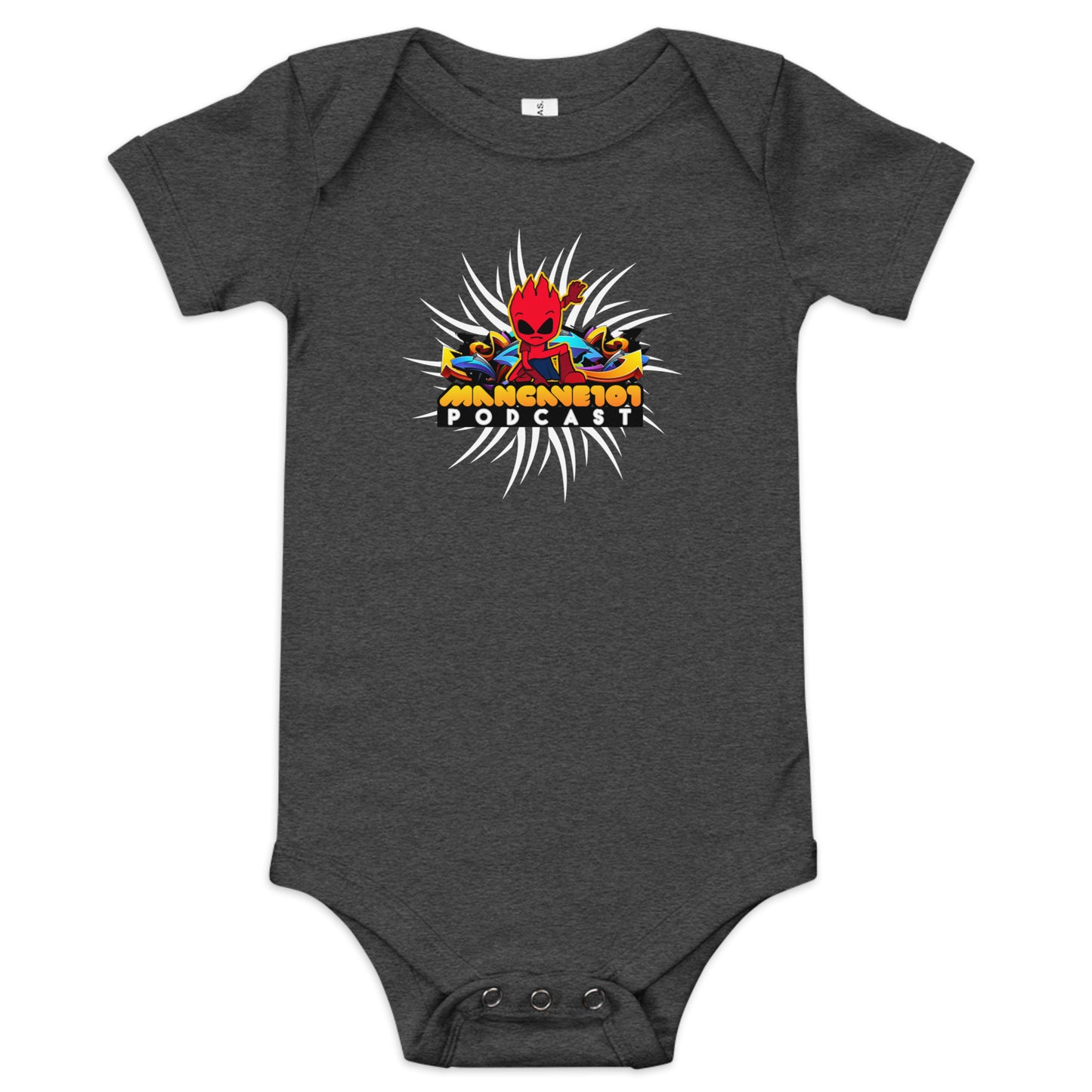 PODCAST Baby short sleeve one piece