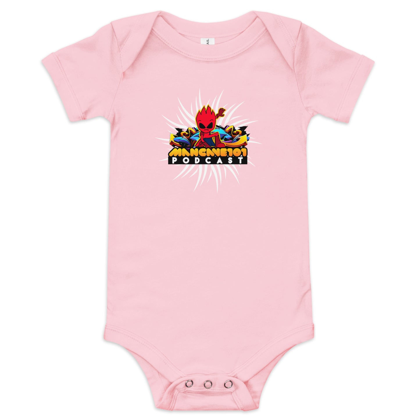 PODCAST Baby short sleeve one piece