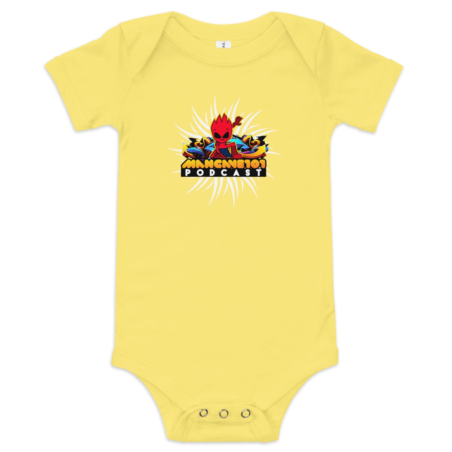 PODCAST Baby short sleeve one piece