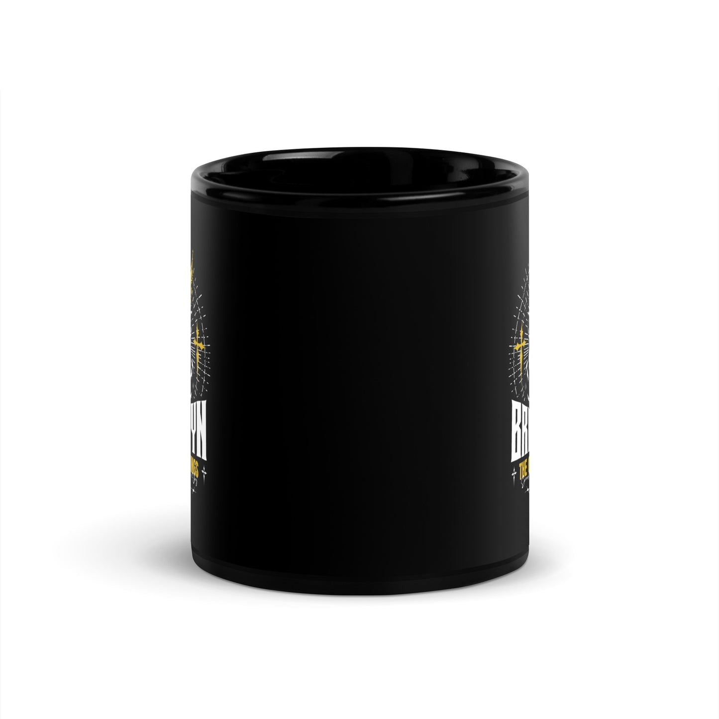 BRK Black Glossy Mug