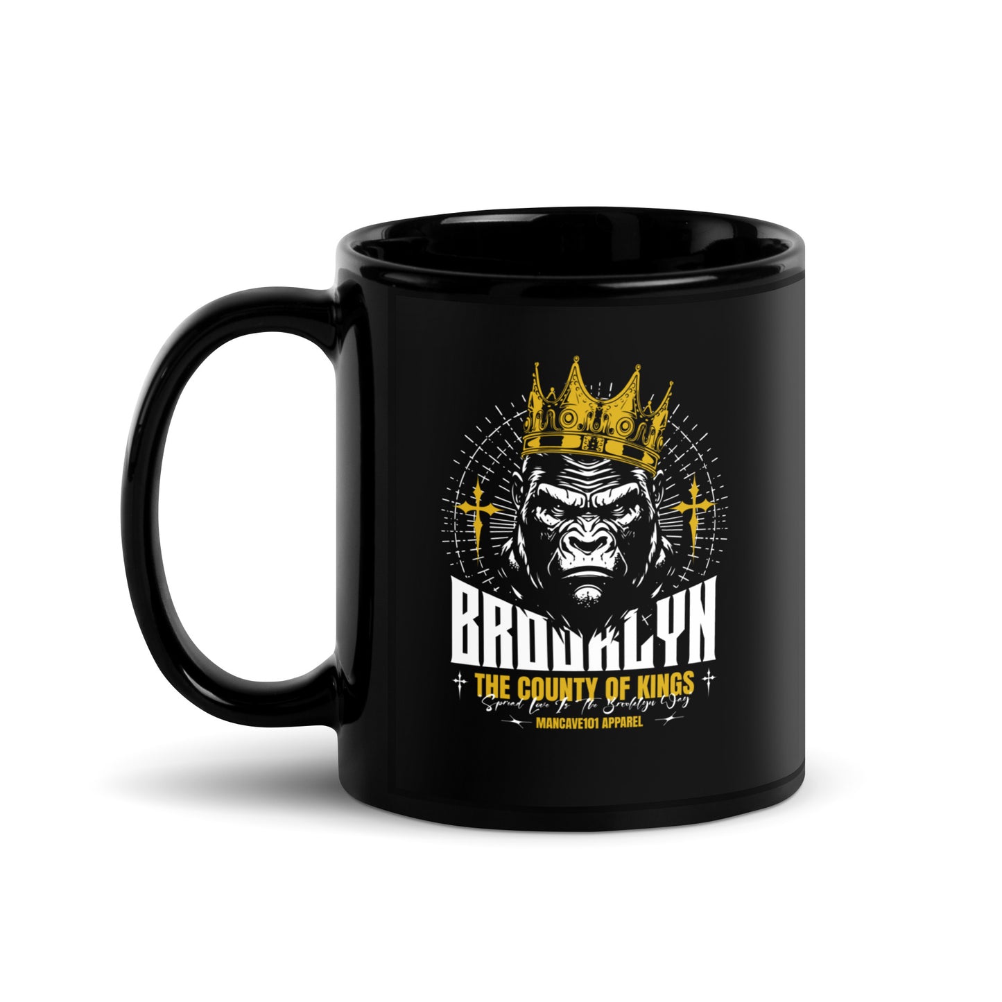 BRK Black Glossy Mug