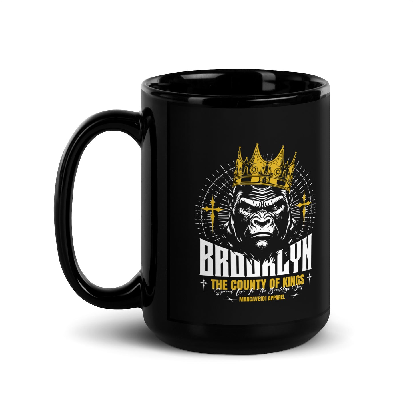 BRK Black Glossy Mug