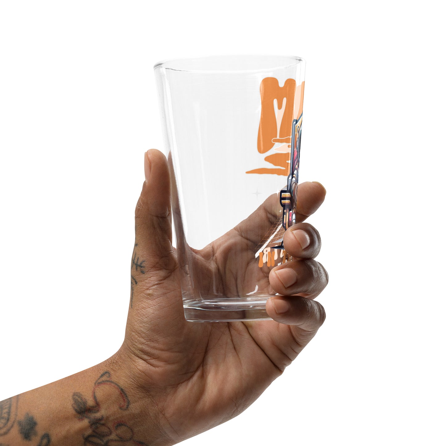 MIC AS Shaker pint glass