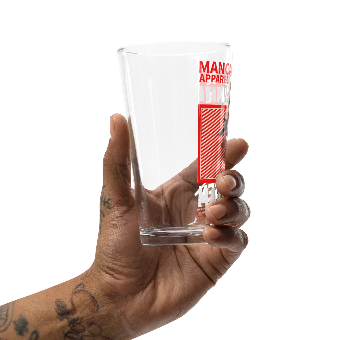 MAANLISSEN Shaker pint glass