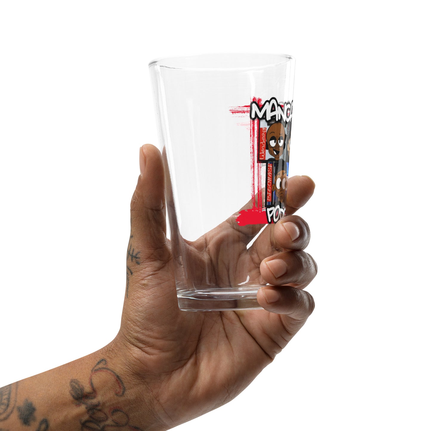 HarmonyCliq 1 Shaker pint glass