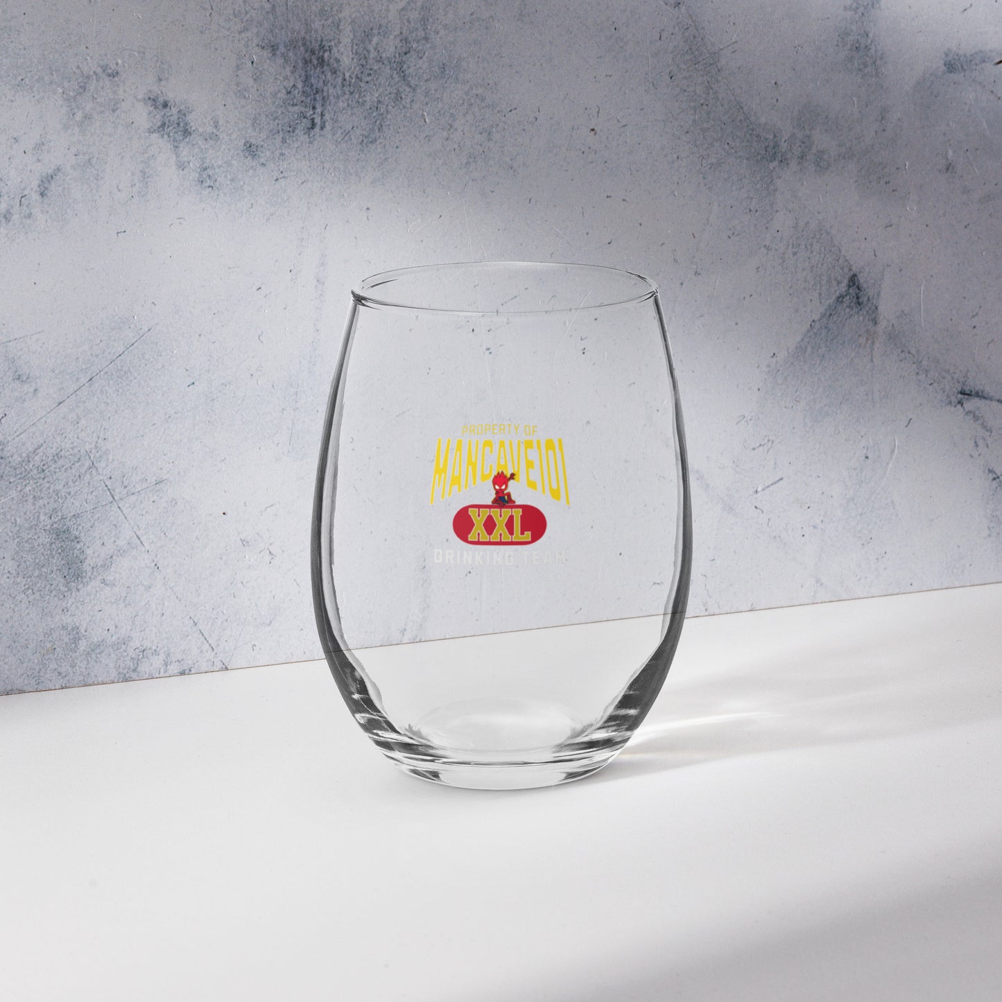 MDT Stemless wine glass