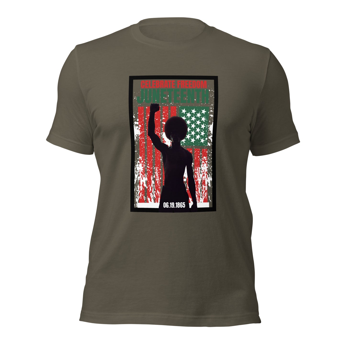 Juneteenth04 Unisex t-shirt