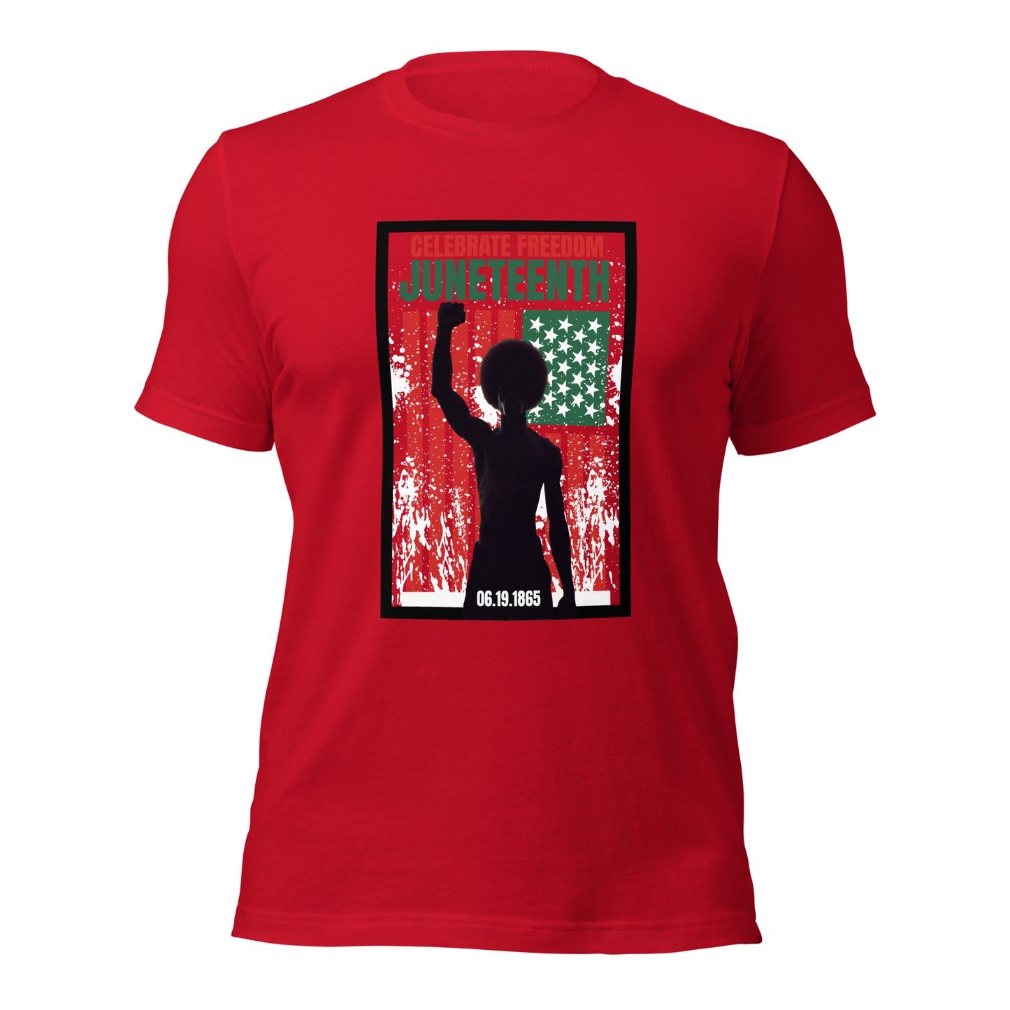 Juneteenth04 Unisex t-shirt